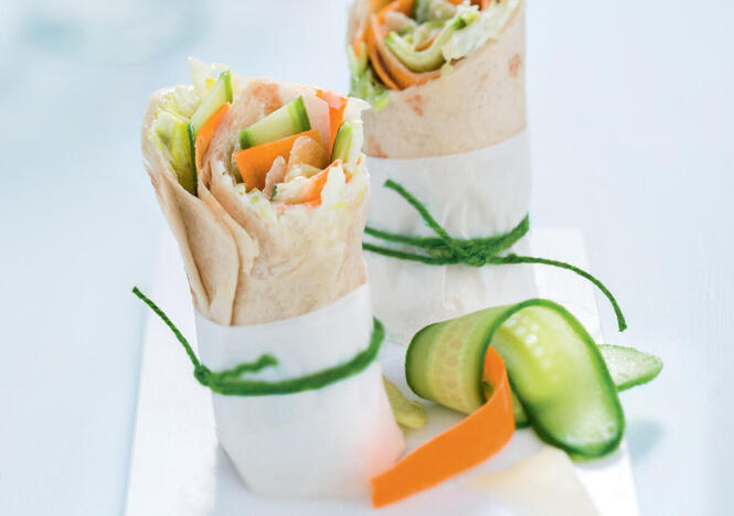 Tupperware Ton Balıklı Sebzeli Dürüm 