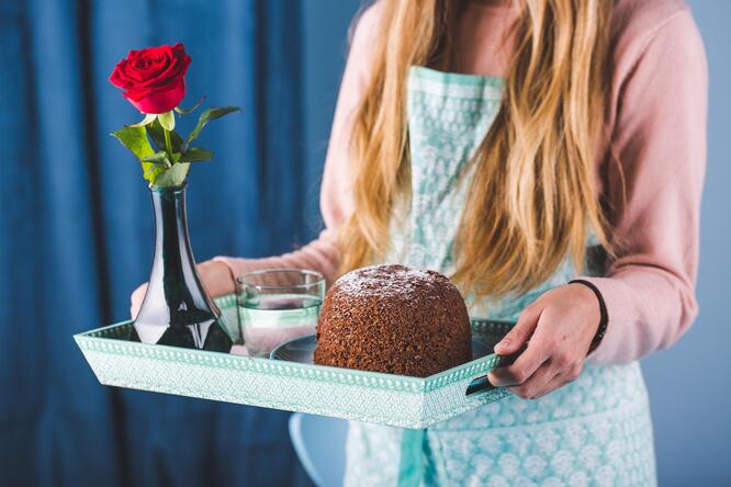 Tupperware Sevgililer Günü Keki 