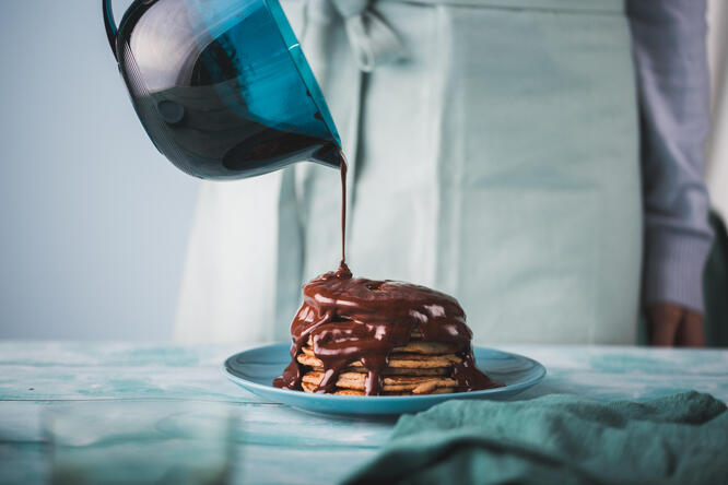 Tupperware Cevizli Muzlu Pankek