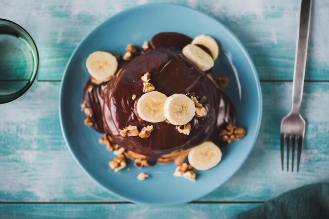 Tupperware Cevizli Muzlu Pankek